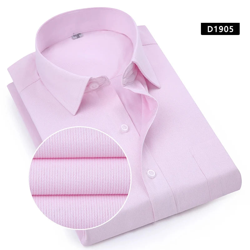 Short Sleeve Dress Shirt Slim Fit