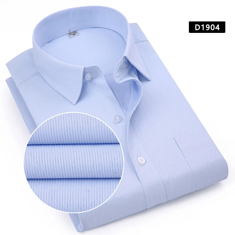 Short Sleeve Dress Shirt Slim Fit