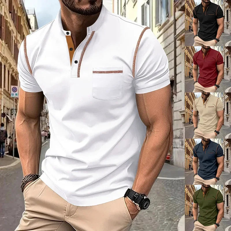 Polo  Casual Short-sleeved Polo Shirt for Men