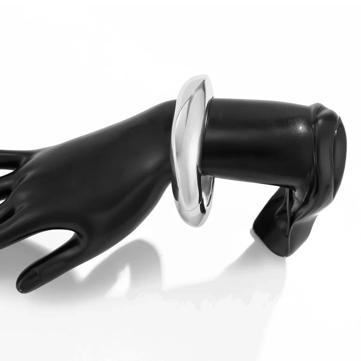 Bracelet for Women 2024 Design Sense Fashion Trend Metal Smooth Water Drop Hug Jewelry Pulseras Mujer Sterling Silver 925 Girl