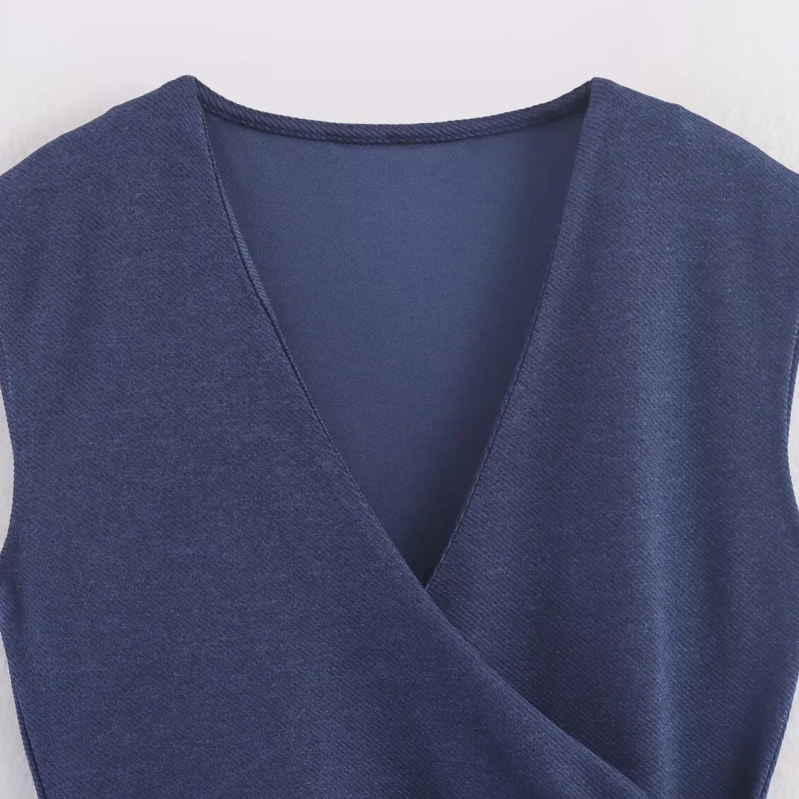 Woman's Dress V-neck Sleeveless Long Dresses