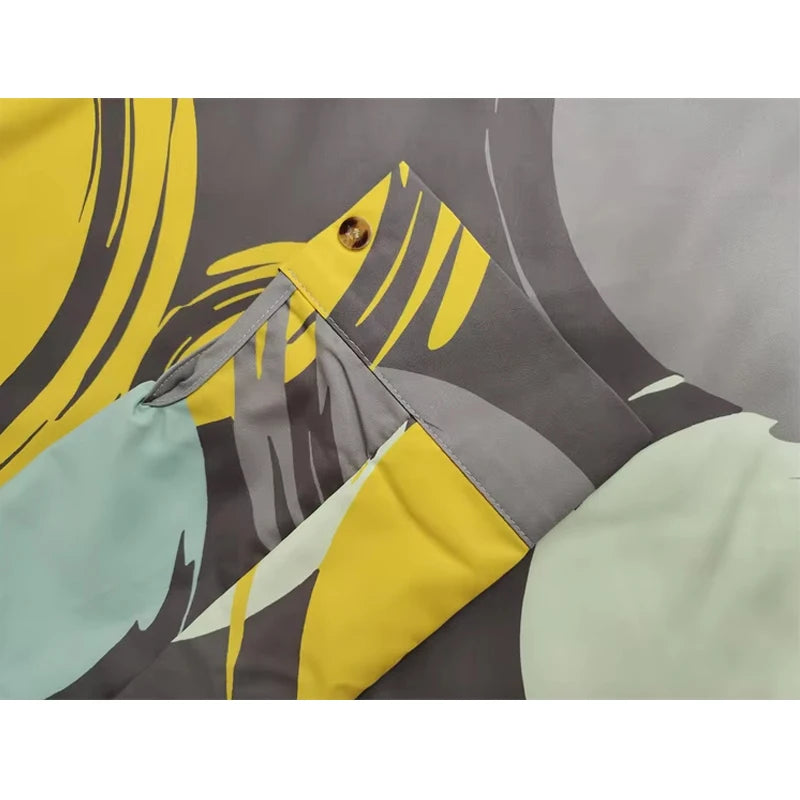 Women‘s  Dress Long Sleeves Buttoned