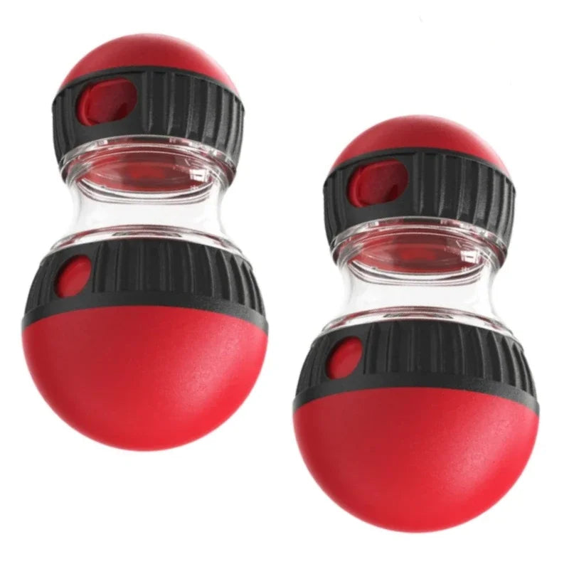 Dog Toys that Increase Intelligence /Elliptical Track Rolling Ball with Leaky Food opening