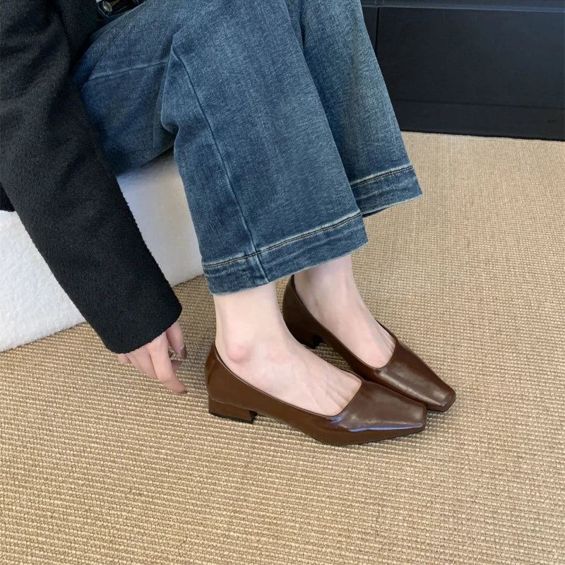 2025  Elegant Low-heel Shoes