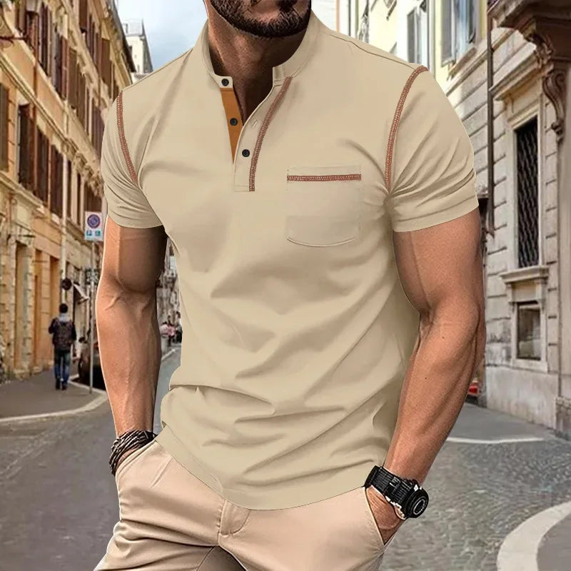 Polo  Casual Short-sleeved Polo Shirt for Men