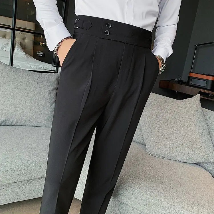 Winkle free Korean Style Trousers for Men