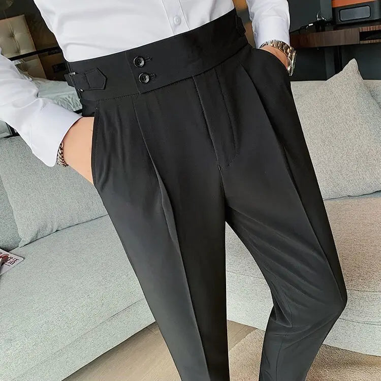 Winkle free Korean Style Trousers for Men