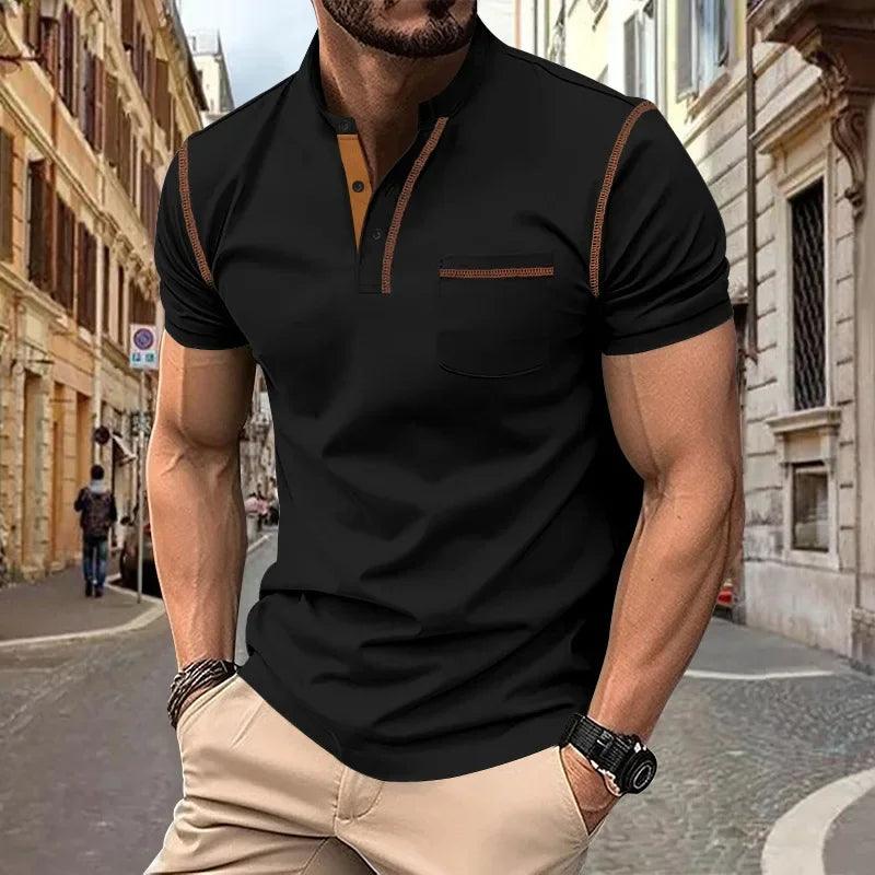 Polo  Casual Short-sleeved Polo Shirt for Men
