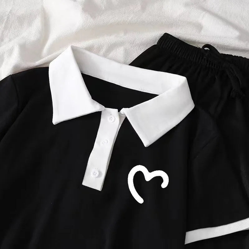 Teenagers Summer Girls Clothing Sets New Fashion Track suit