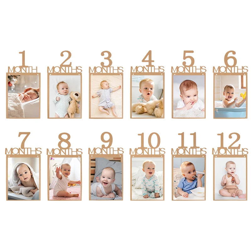 Baby 1st Birthday Decoration Photo Banner