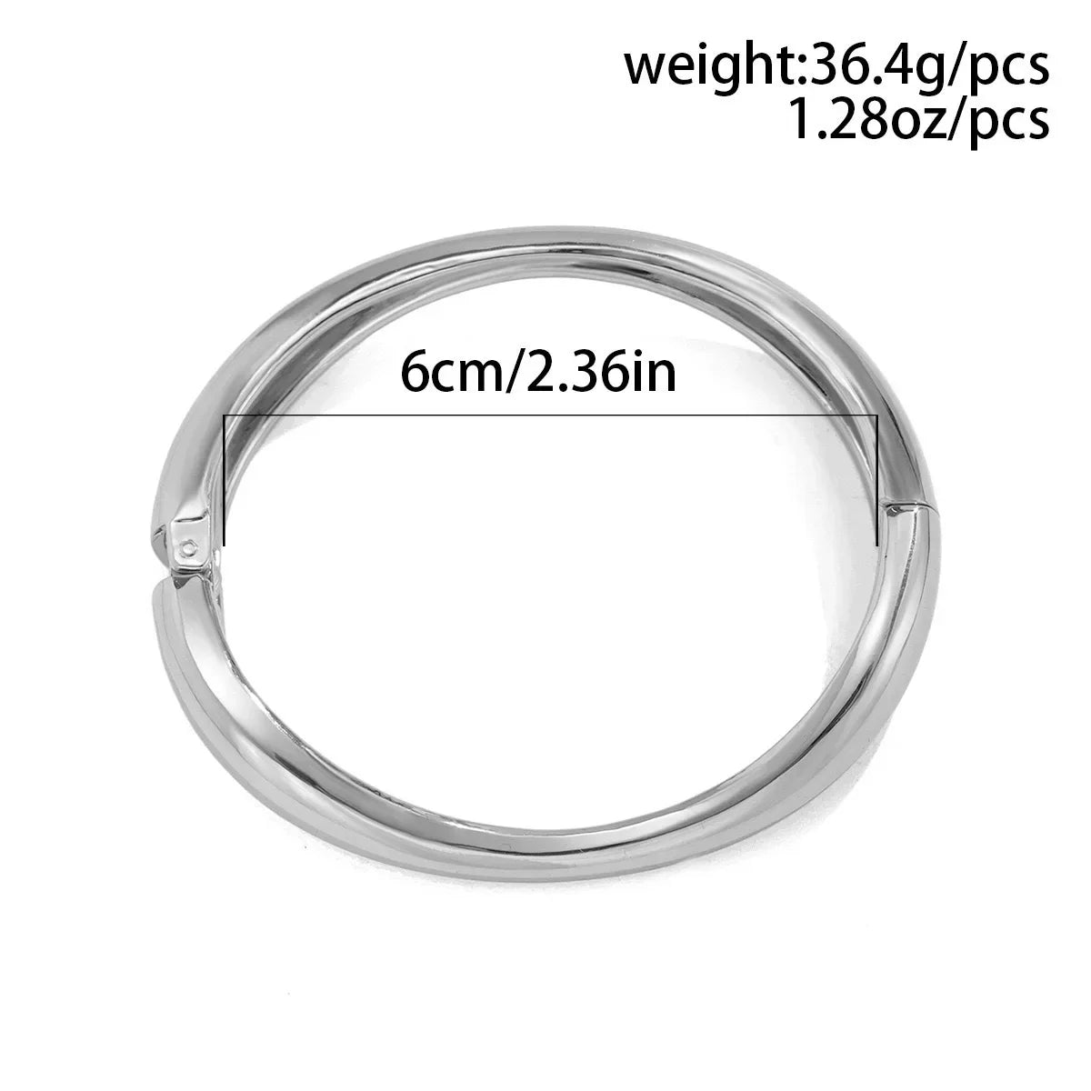 Bracelet for Women 2024 Design Sense Fashion Trend Metal Smooth Water Drop Hug Jewelry Pulseras Mujer Sterling Silver 925 Girl