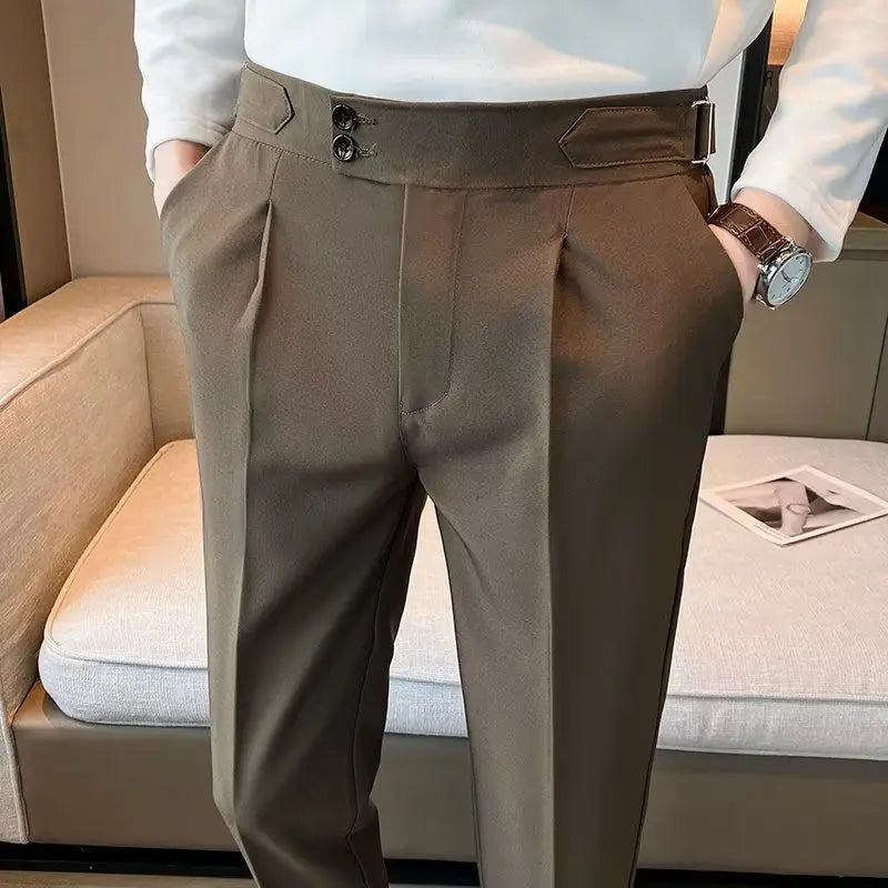 Winkle free Korean Style Trousers for Men