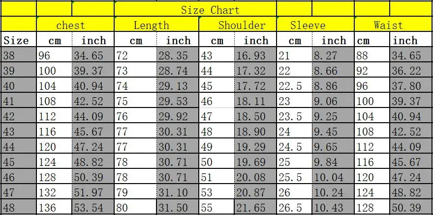 Business Dress Shirt Men