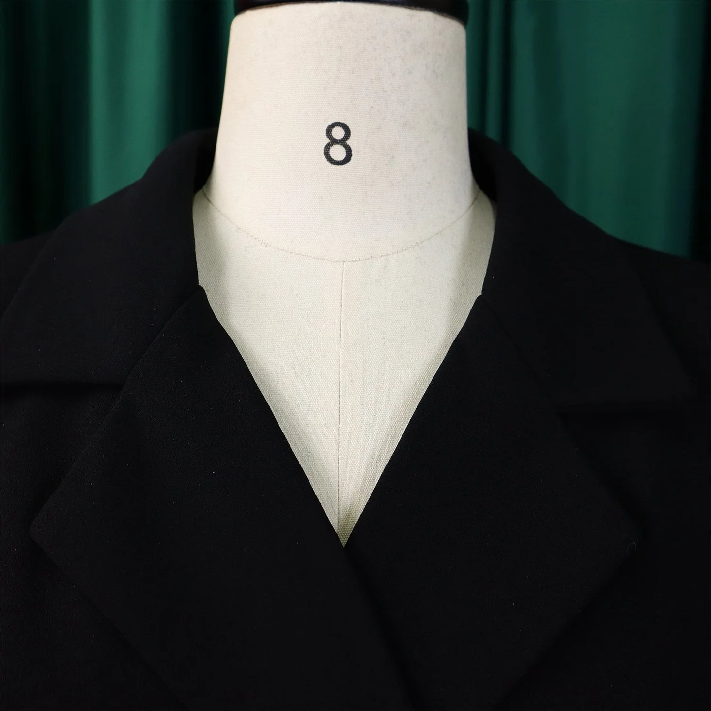 Pleated Mid-Calf Solid Dress