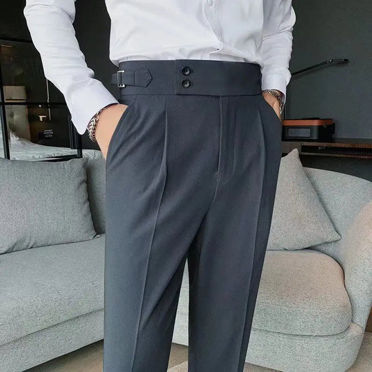 Winkle free Korean Style Trousers for Men