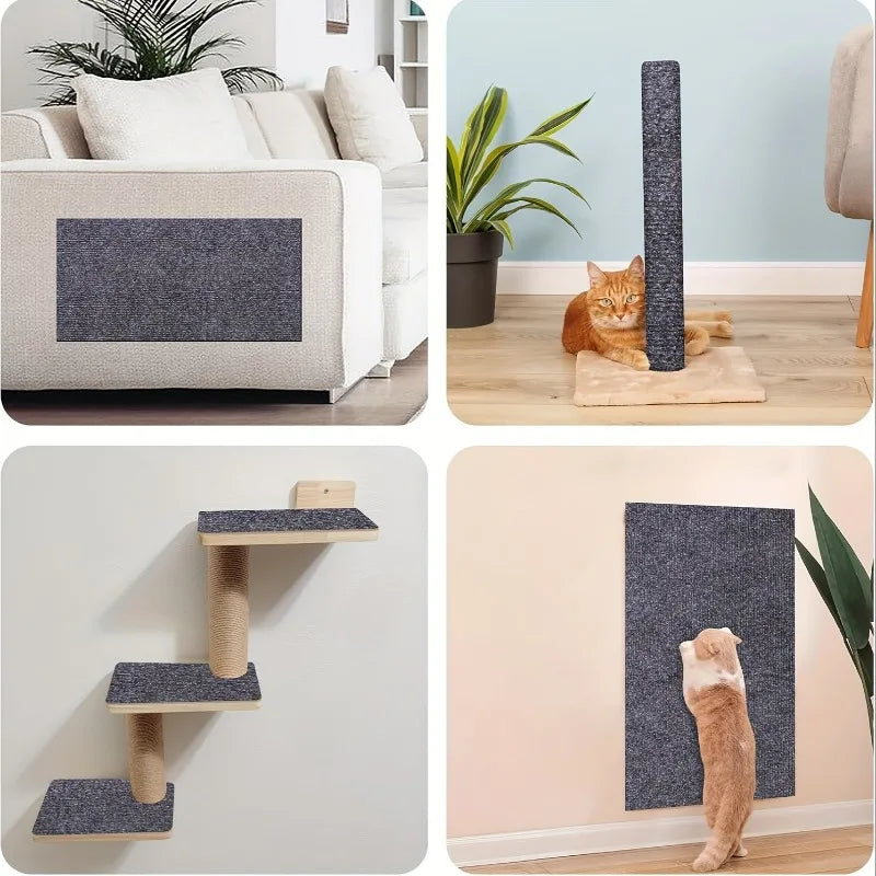 Cat Climbing Pad Self Adhesive Scratch Proof Wall Protector/ Durable