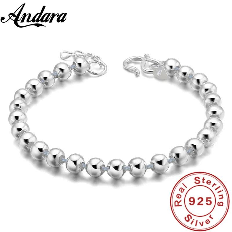 Sterling Silver Bracelet Beads Bracelet