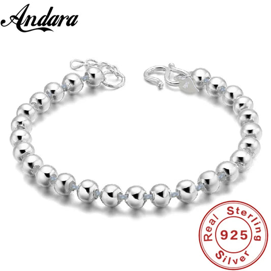 Sterling Silver Bracelet Beads Bracelet