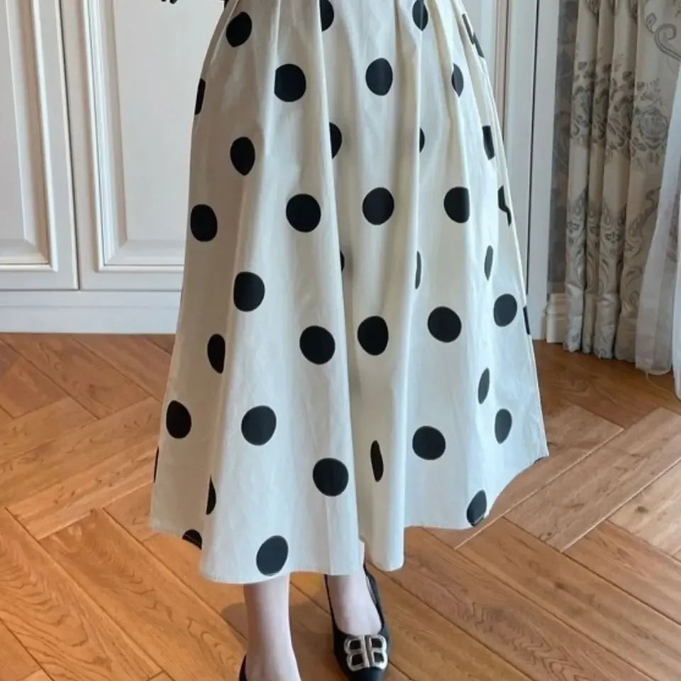 Chic and Elegant High Waist  Skirt - Vintage