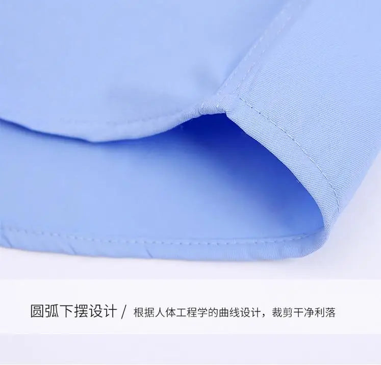 New Men's Dress Shirt Classic Solid