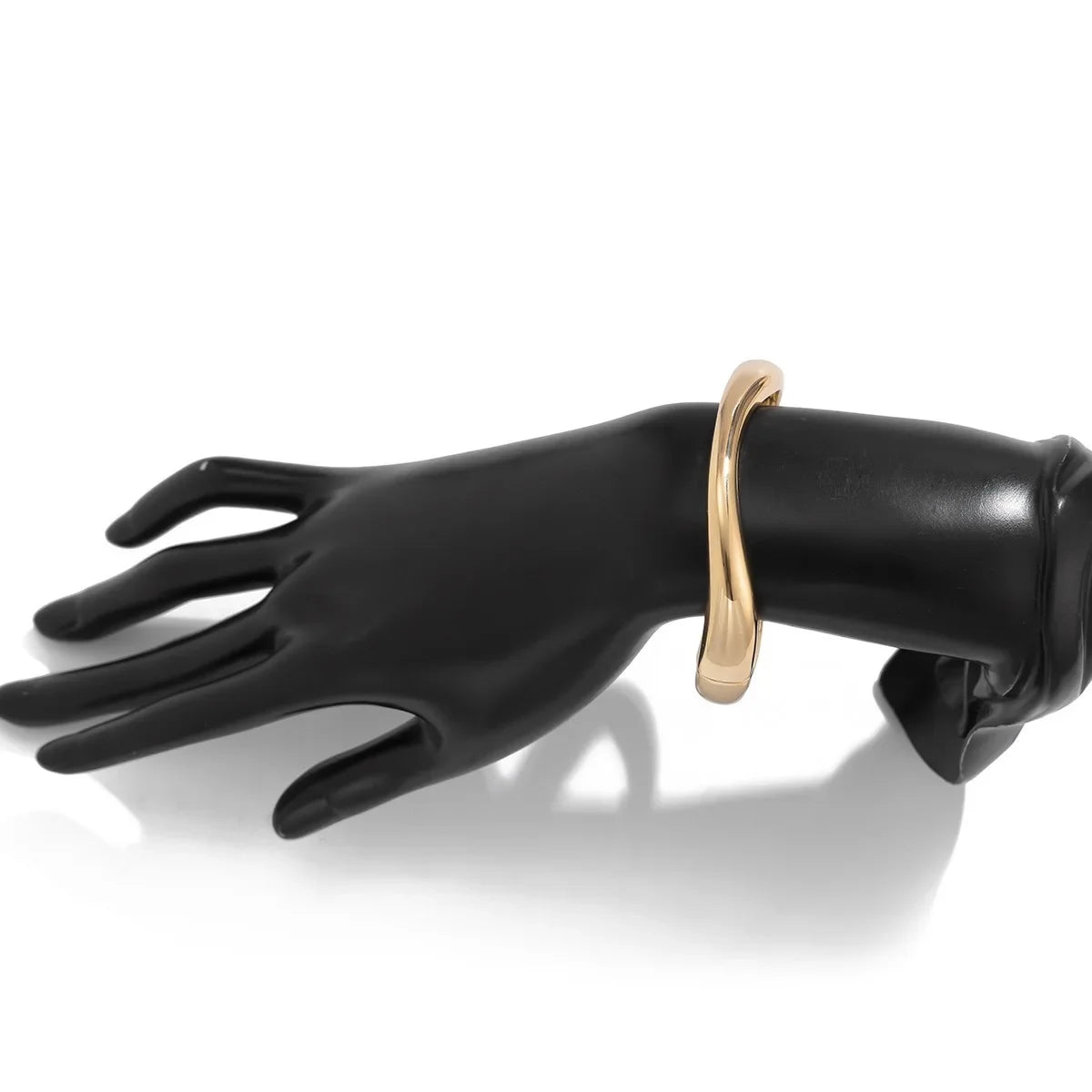 Bracelet for Women 2024 Design Sense Fashion Trend Metal Smooth Water Drop Hug Jewelry Pulseras Mujer Sterling Silver 925 Girl