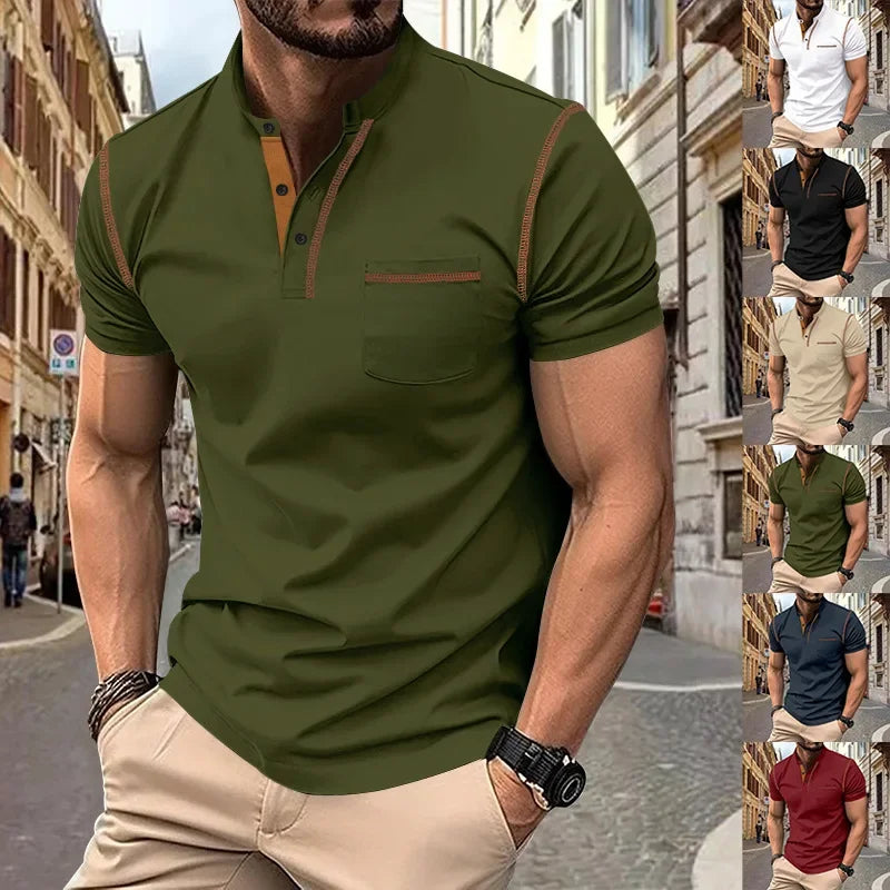 Polo  Casual Short-sleeved Polo Shirt for Men