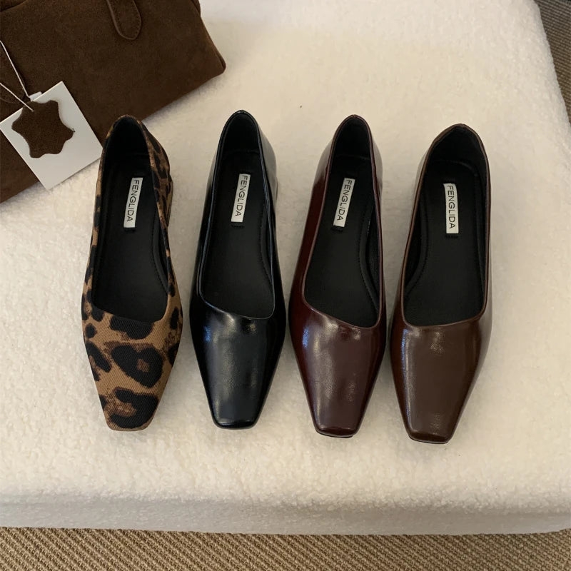 2025  Elegant Low-heel Shoes