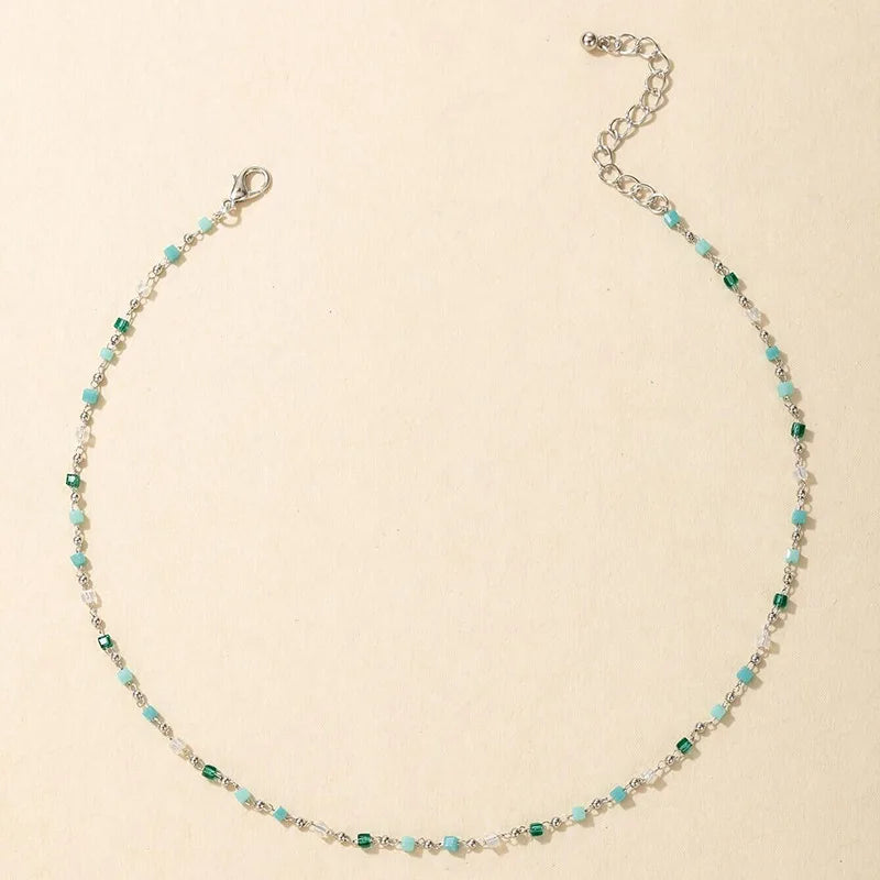 Bohemian Colorful Beaded Fashion Jewelry Set