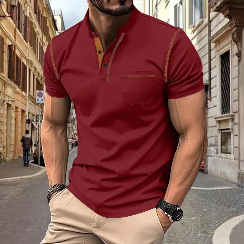 Polo  Casual Short-sleeved Polo Shirt for Men