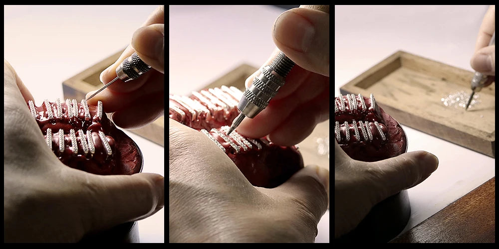 Fashion design 925 silver with diamond earrings women light luxury elegant fine jewelry