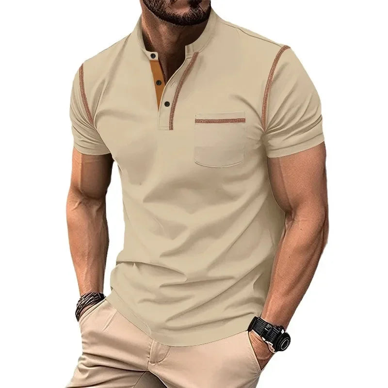 Polo  Casual Short-sleeved Polo Shirt for Men